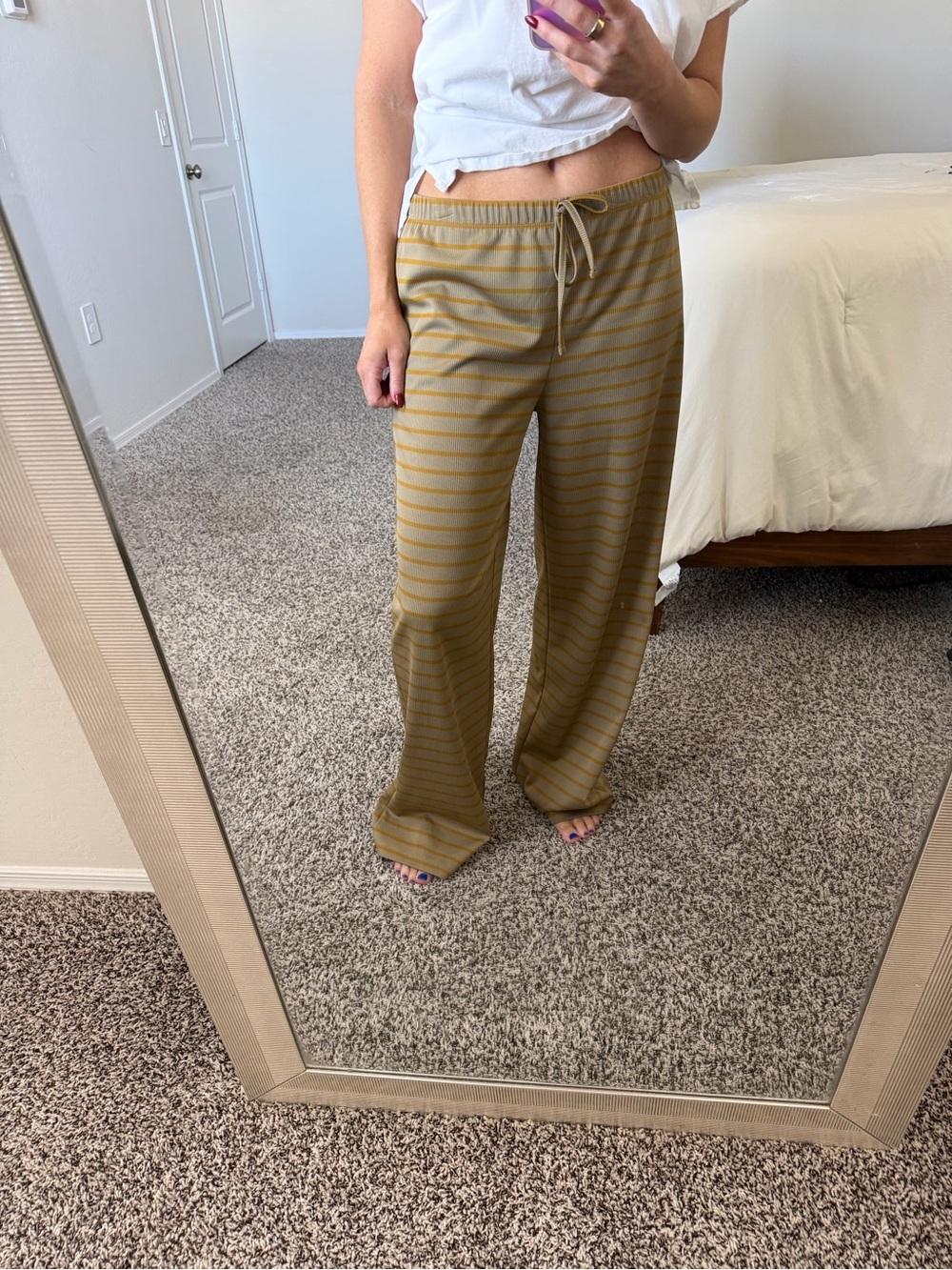 ASOS striped pants